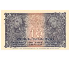 10 kčs 1919/2020/ Ivančice