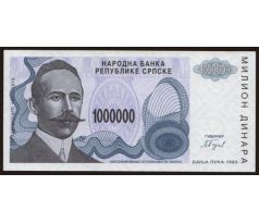 1 000 000 dinár 1993 Bosna a Hercegovina