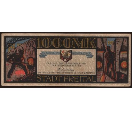 1 000 marka 1922 Nemecko