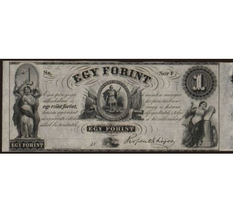 1 forint 1852 Maďarsko