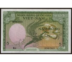 5 dong 1955 Vietnam