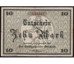 10 marka 1918  Rudolstadt