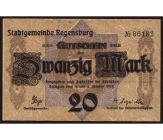 20 marka 1918 Regensburg