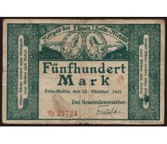 500 marka 1922 Zella-Mehlis