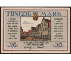 50 marka 1922 Herford
