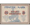 50 marka 1922 Herford