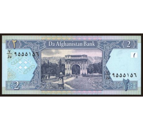 2 afganis 2002 Afganistan