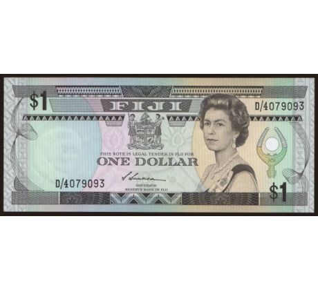 1 dollar 1987 Fidži
