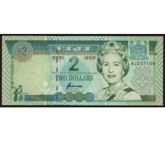2 dollars 1996 Fidži