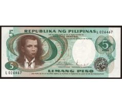 5 piso 1969 Filipíny