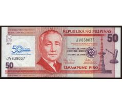 50 piso 2013 Filipíny pamätná bankovka