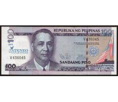 100 pesos 2011 Filipíny pamätná bankovka