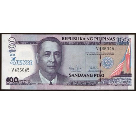 100 pesos 2011 Filipíny pamätná bankovka