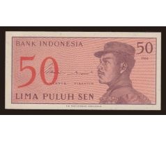 50 sen 1964 Indonézia