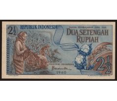 2 1/2 rupia 1960 Indonézia