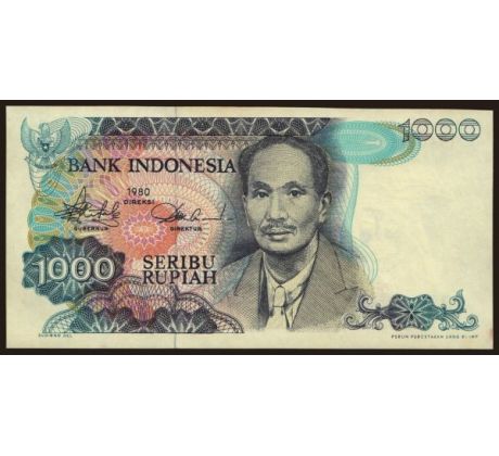 1 000 rupiah 1980 Indonézia