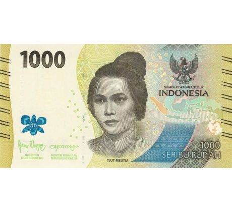 1 000 rupiah 2022 Indonézia