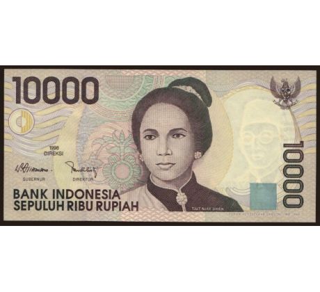 10 000 rupiah 1998-2005 Indonézia