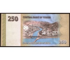 250 rials 2009 Jemen