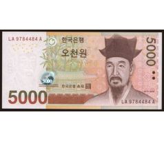 5 000 won 2006 Južná Korea