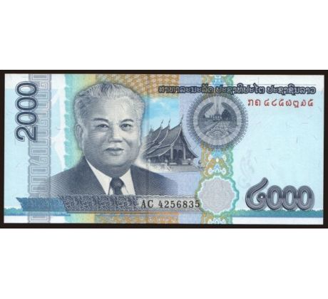 2 000 kip 2011 Laos