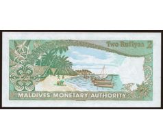 2 rufiyaa 1983 Maledivy
