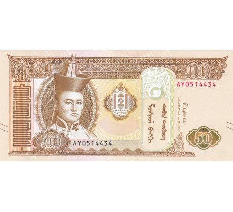 50 tugrik 2019 Mongolsko