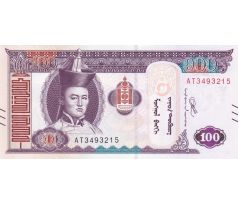 100 tugrik 2020 Mongolsko