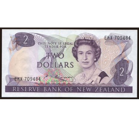 2 doláre 1981-92 Nový Zeland