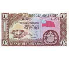 5 pounds 1963-2020 Samoa