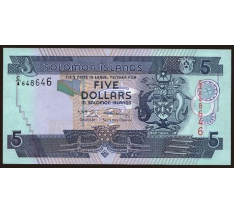 5 dollars 2004-11 Šalamúnové ostrovy