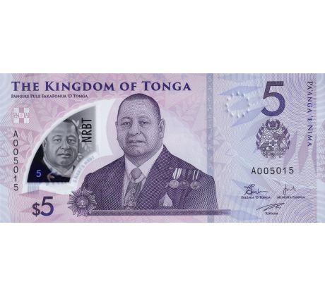 5 pa anga 2023 Tonga