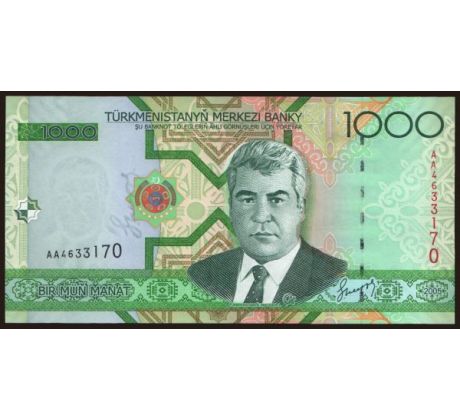 1 000 manat 2005 Turkménsko