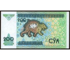 200 sum 1997 Uzbekistan