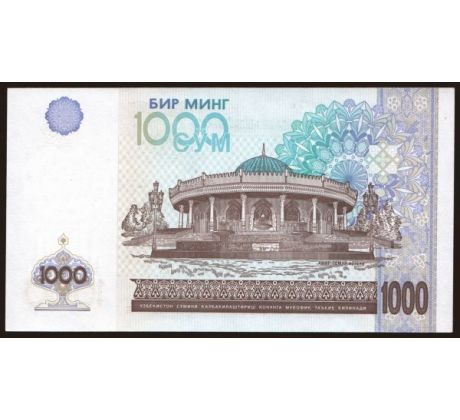 1 000 sum 2001 Uzbekistan