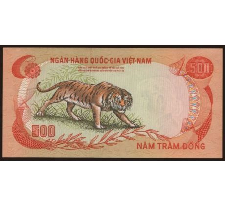 500 dong 1972 Vietnam