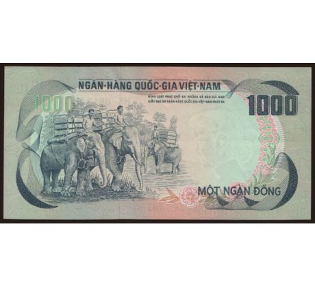 1 000 dong 1972 Vietnam