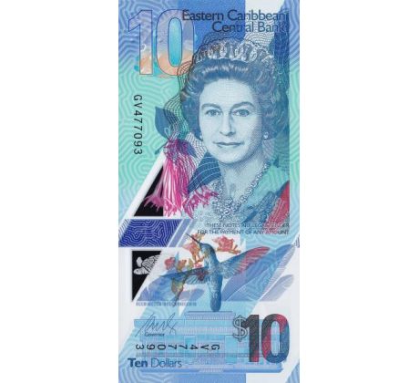10 dollar 2019 polymerová bankovka