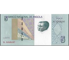 5 kwanzas 2012 Angola