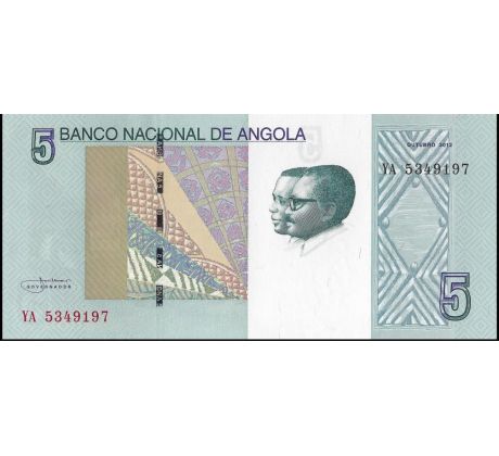 5 kwanzas 2012 Angola