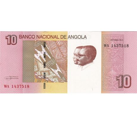 10 kwanzas 2012 Angola