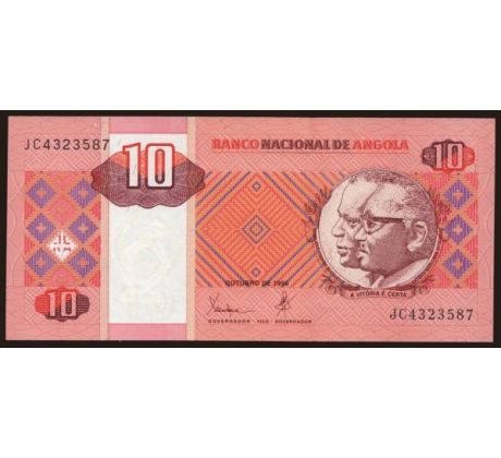 10 kwanzas 1999 Angola
