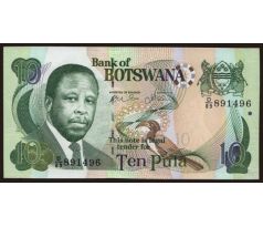 10 pula 2002-07 Botswana
