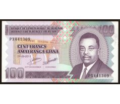 100 francs 2010-11 Burundi