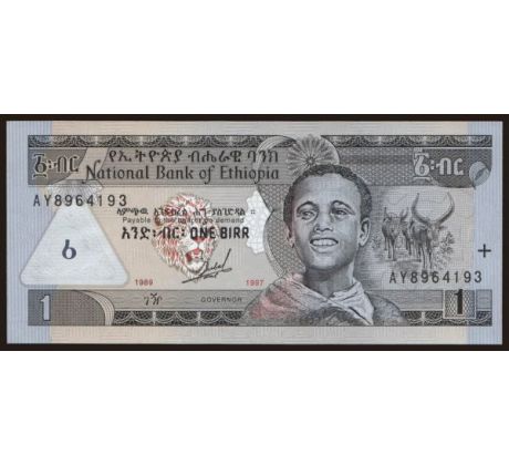 1 birr 1997 - 2008 Etiopia