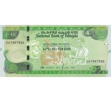 10 birr 2012 Etiopia