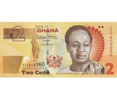2 cedis 2010-17 Ghana