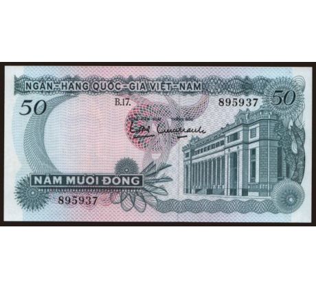 50 dong 1969 Vietnam
