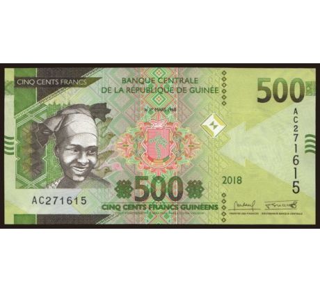 500 francs 2018-22 Guinea