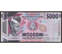 5 000 francs 2015-22 Guinea